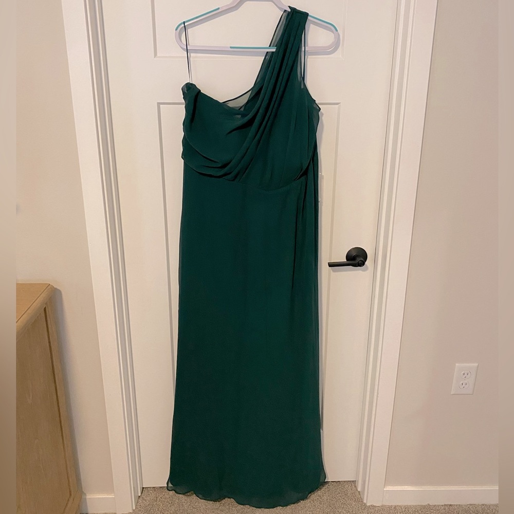 Birdy Grey Kira Chiffon Dress - Emerald